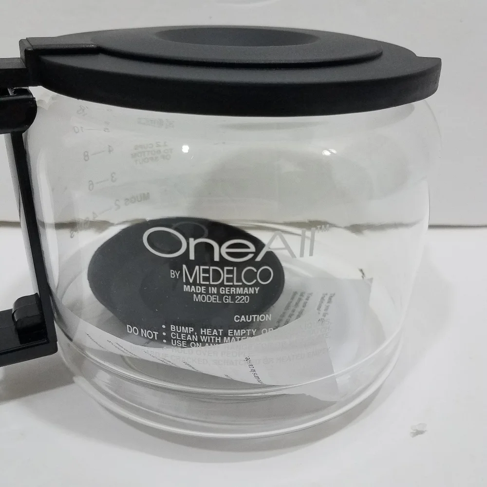 One All by Medelco 12 Cup Coffee Cup New